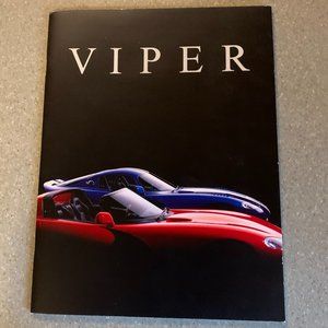 Dodge Viper Mint Condition Sales Catalog